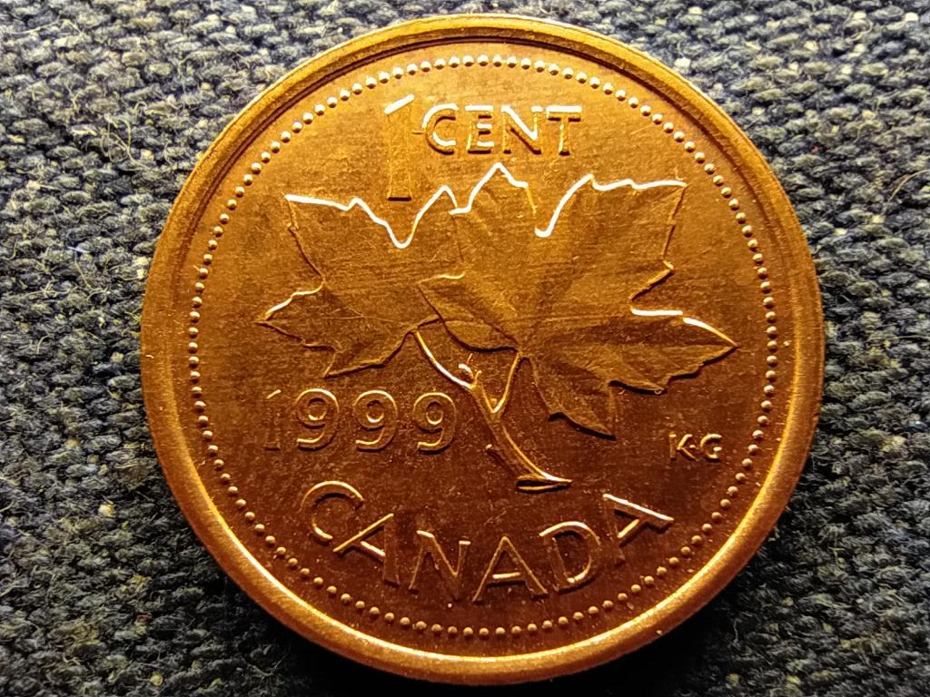Kanada II. Erzs&eacute;bet 1 Cent