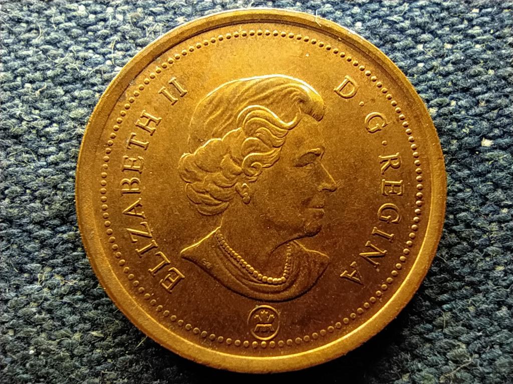 Kanada II. Erzs&eacute;bet 1 Cent