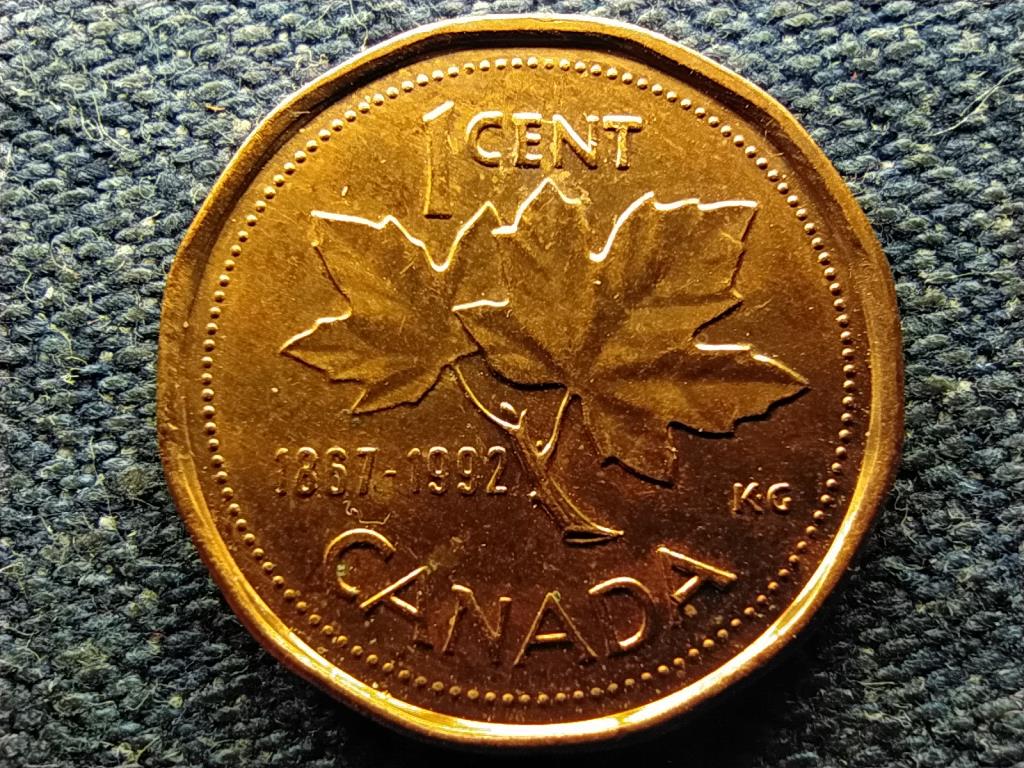 Kanada II. Erzs&eacute;bet 125 &eacute;ves a Kanadai &Aacute;llamsz&ouml;vets&eacute;g 1 Cent