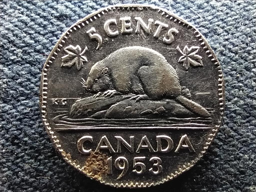 Kanada II. Erzs&eacute;bet 5 Cent
