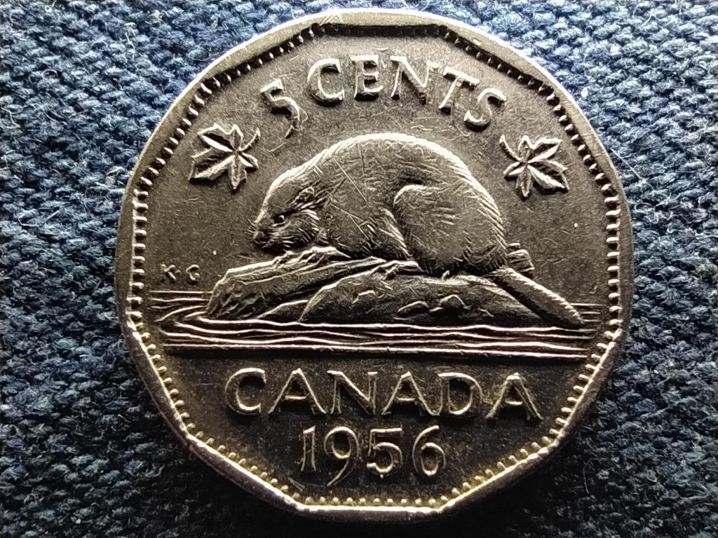 Kanada II. Erzs&eacute;bet 5 Cent
