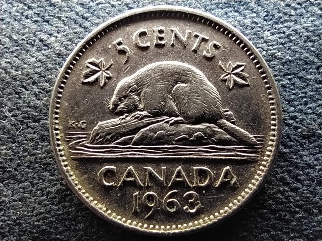 Kanada II. Erzs&eacute;bet 5 Cent