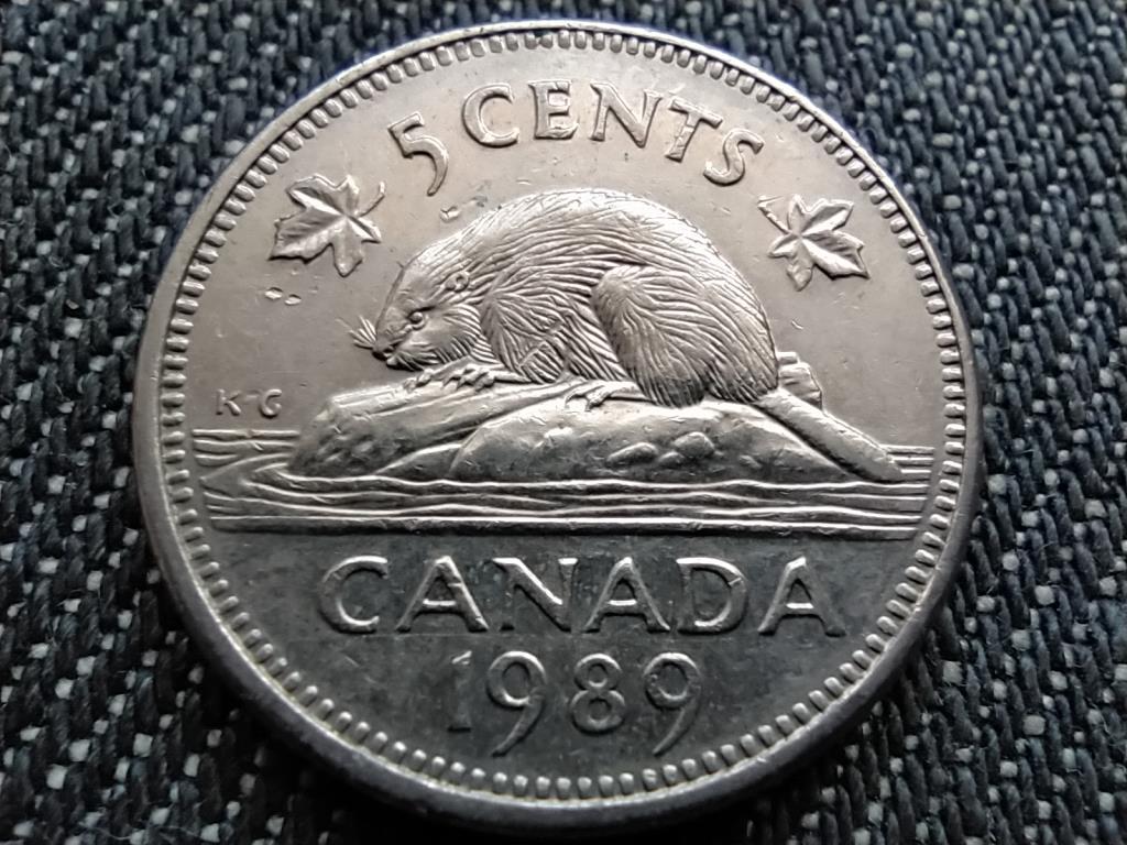 Kanada II. Erzs&eacute;bet 5 Cent