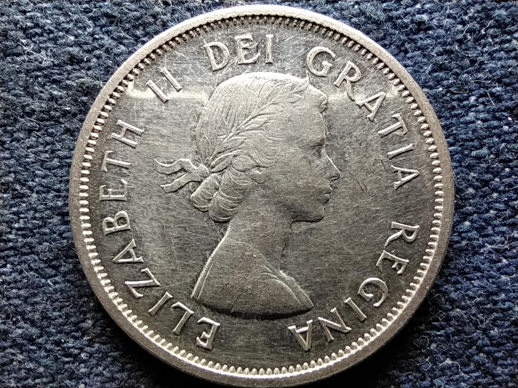 Kanada II. Erzs&eacute;bet .800 ez&uuml;st 25 Cent