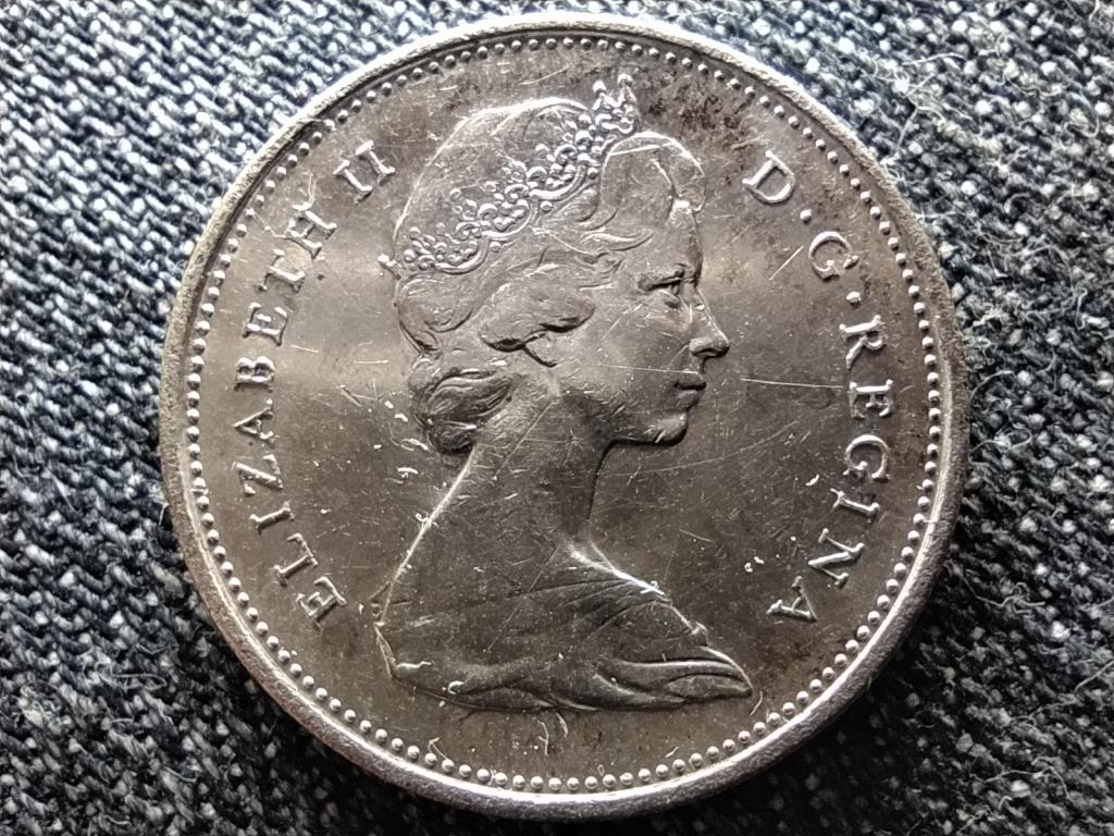 Kanada II. Erzs&eacute;bet .500 ez&uuml;st 25 Cent