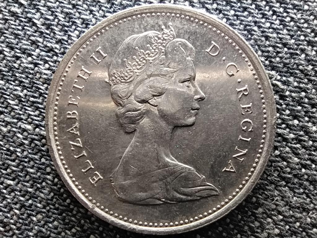 Kanada II. Erzs&eacute;bet 25 Cent