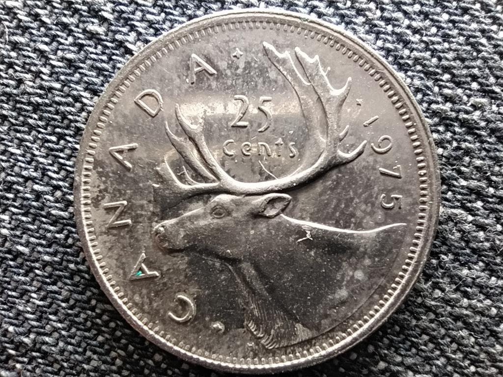 Kanada II. Erzs&eacute;bet 25 Cent