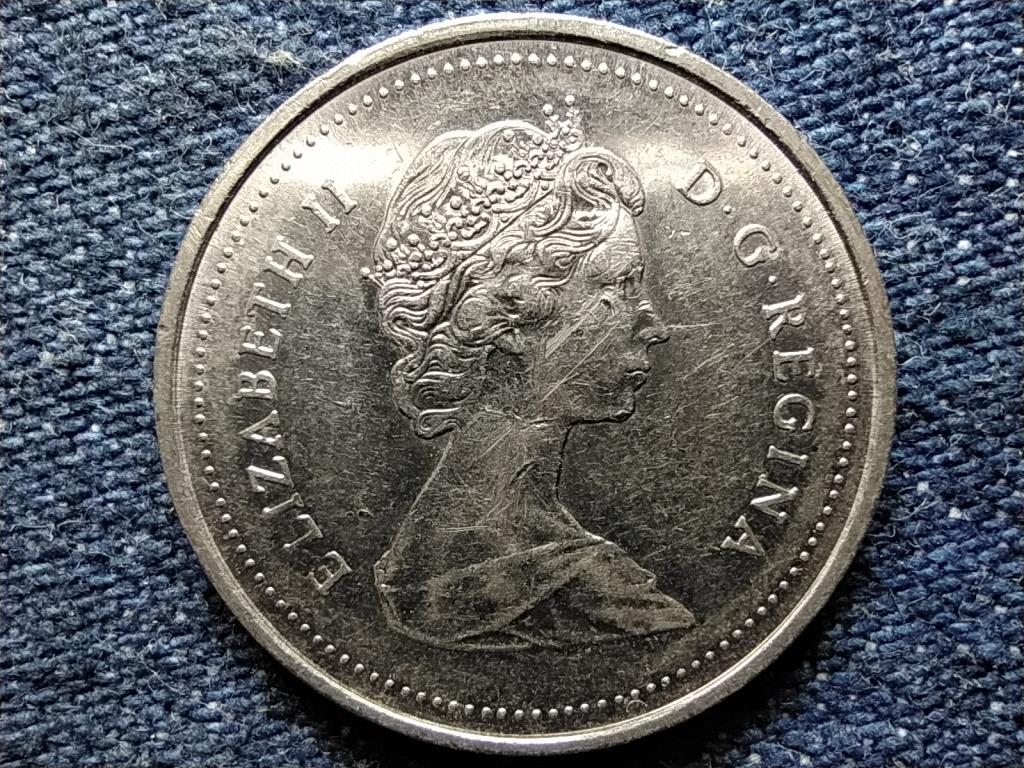 Kanada II. Erzs&eacute;bet 25 Cent