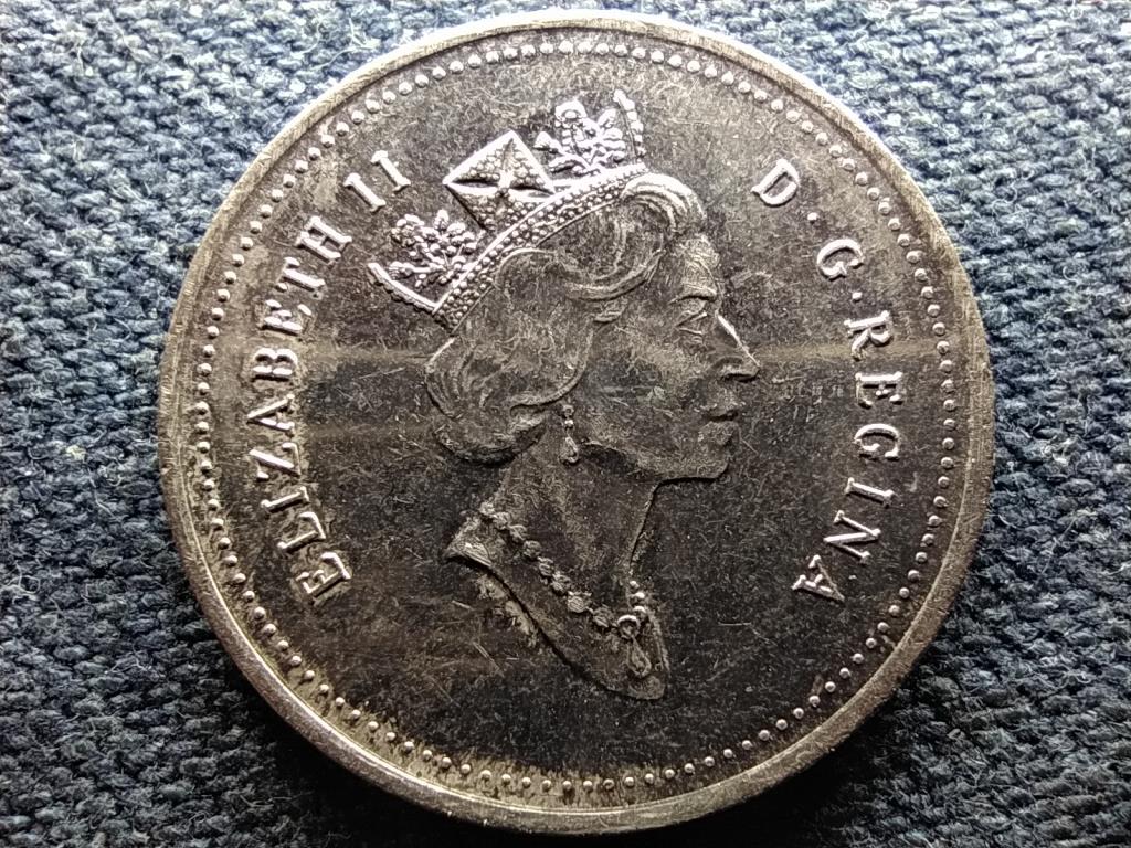 Kanada II. Erzs&eacute;bet 25 Cent