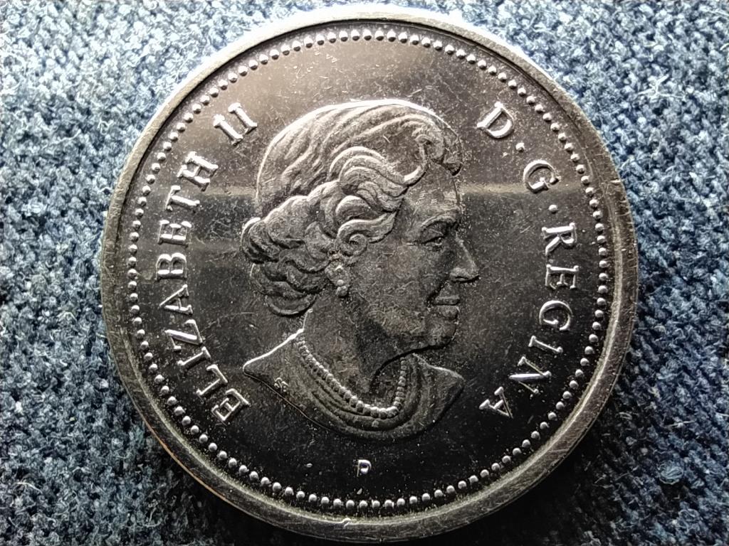 Kanada II. Erzs&eacute;bet 25 Cent