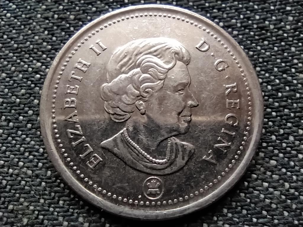 Kanada II. Erzs&eacute;bet 25 Cent
