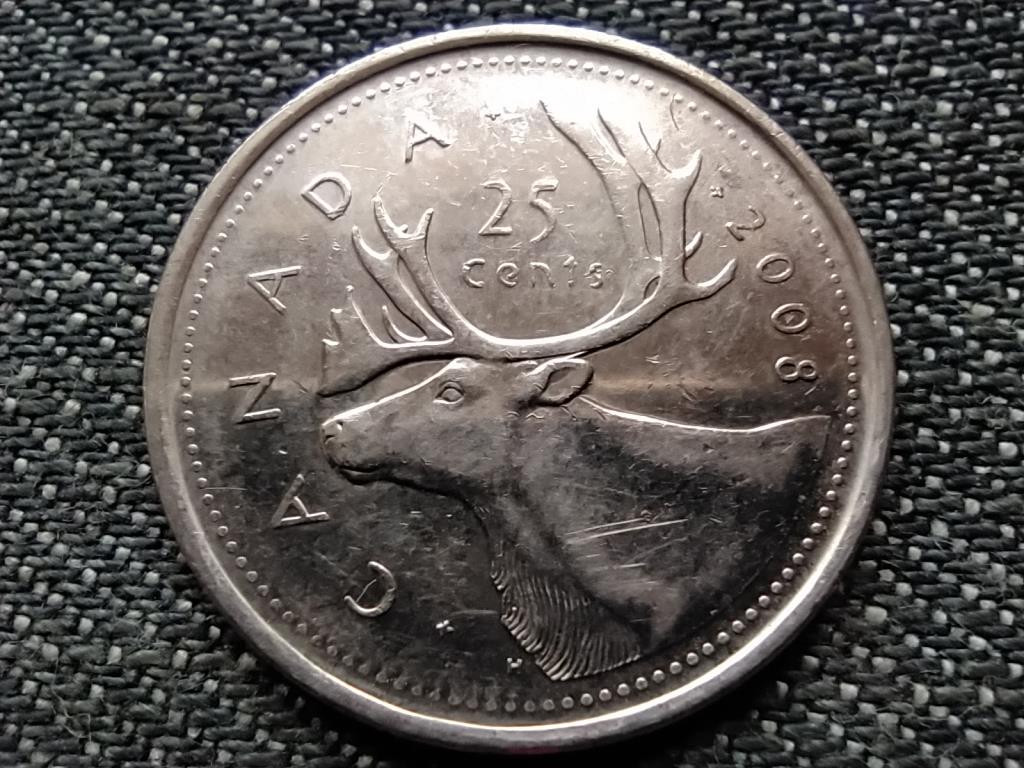 Kanada II. Erzs&eacute;bet 25 Cent