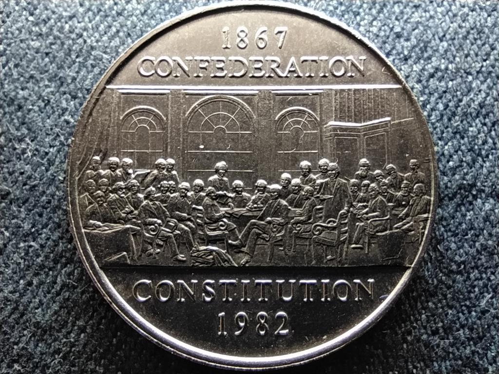 Kanada Alkotm&aacute;ny 1867 &eacute;s 1982 1 Doll&aacute;r