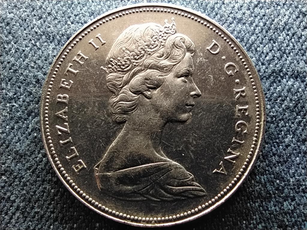Kanada II. Erzs&eacute;bet kenu 1 Doll&aacute;r