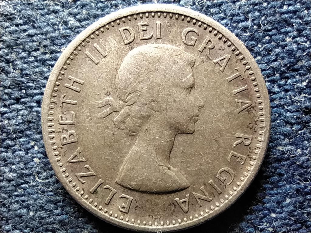Kanada II. Erzs&eacute;bet .800 ez&uuml;st 10 Cent