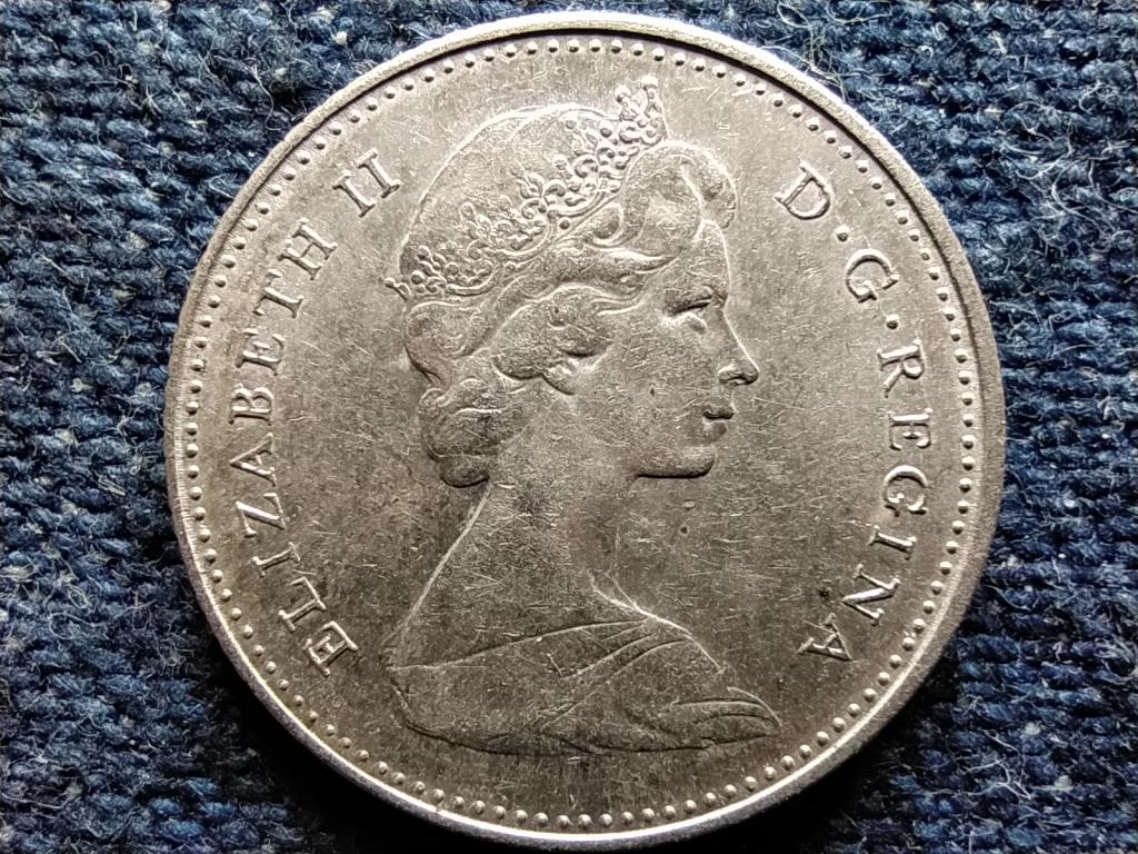 Kanada II. Erzs&eacute;bet .500 ez&uuml;st 10 Cent