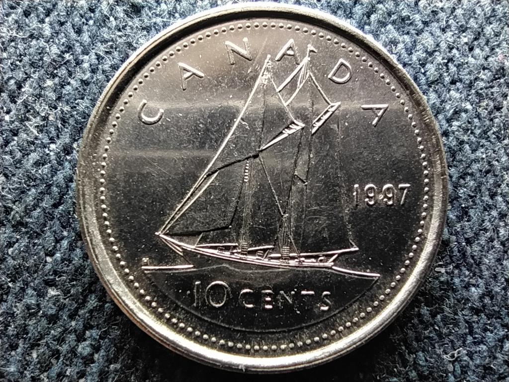 Kanada II. Erzs&eacute;bet 10 Cent
