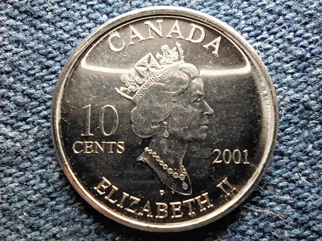 Kanada II. Erzs&eacute;bet &Ouml;nk&eacute;ntesek Nemzetk&ouml;zi &Eacute;ve 10 Cent