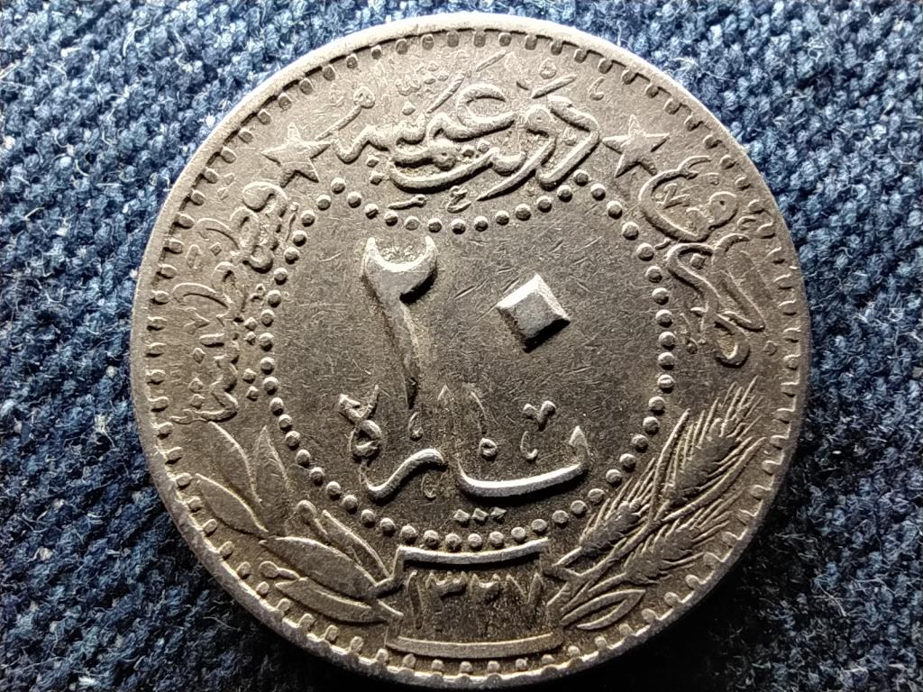 Oszm&aacute;n Birodalom V. Mehmed (1909-1918) 20 para