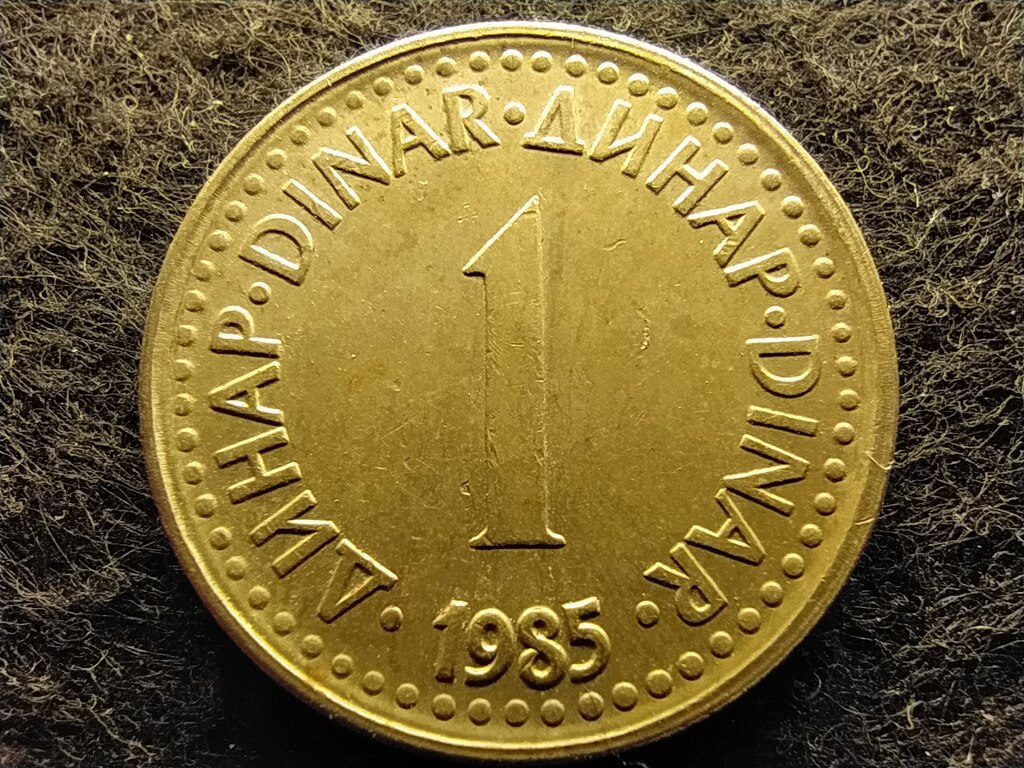 Jugoszl&aacute;via 1 D&iacute;n&aacute;r 