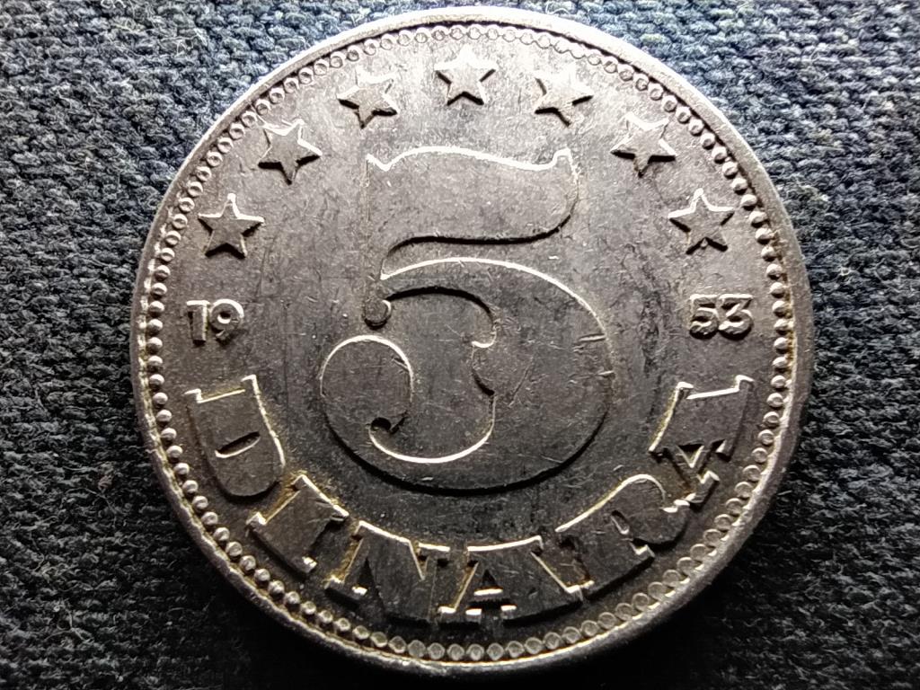 Jugoszl&aacute;via 5 D&iacute;n&aacute;r