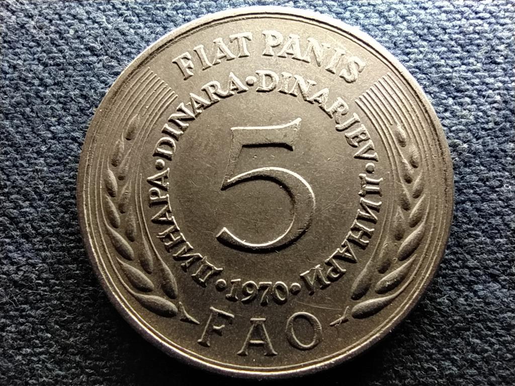 Jugoszl&aacute;via FAO 5 D&iacute;n&aacute;r