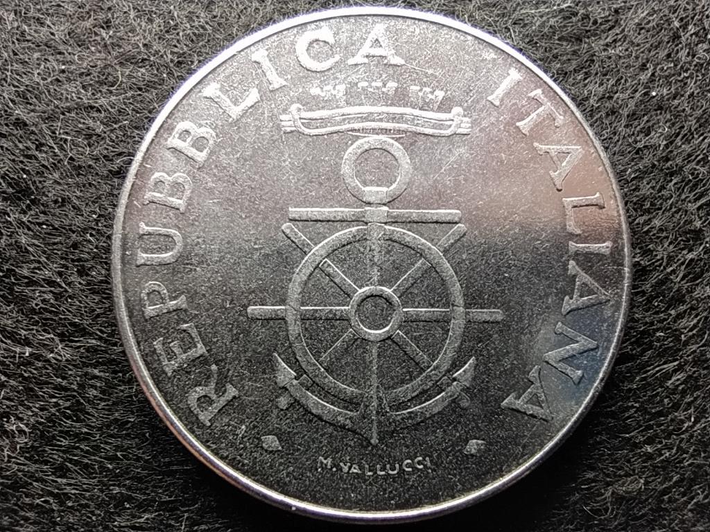 Olaszorsz&aacute;g Livorno Tenger&eacute;szeti Akad&eacute;mia centen&aacute;riuma 100 L&iacute;ra