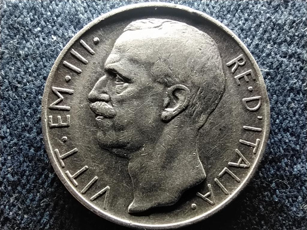 Olaszorsz&aacute;g III. Viktor Em&aacute;nuel (1900-1946) .835 ez&uuml;st 10 L&iacute;ra