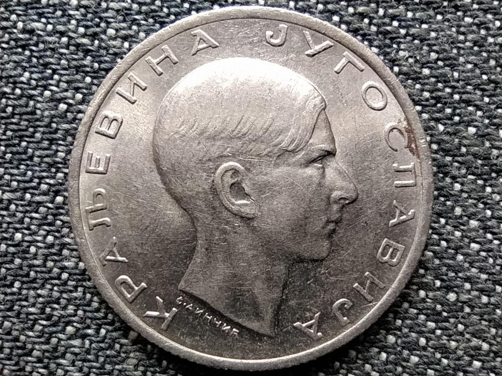 Jugoszl&aacute;v Kir&aacute;lys&aacute;g II. P&eacute;ter (1934-1945) 10 D&iacute;n&aacute;r 