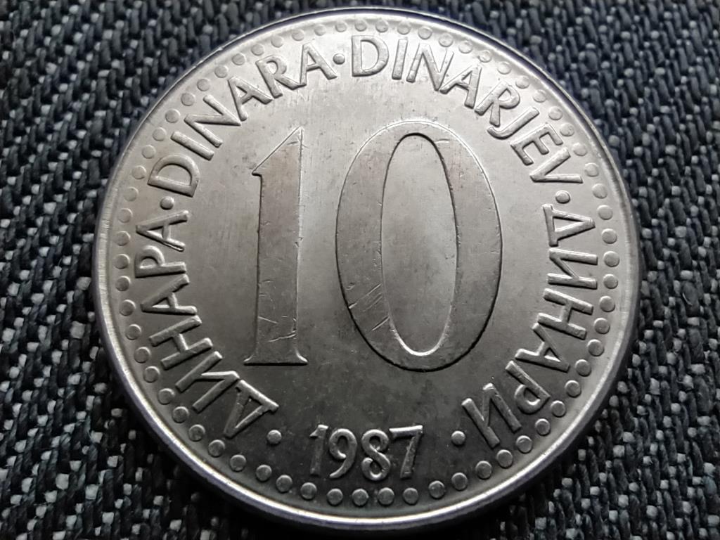 Jugoszl&aacute;via 10 D&iacute;n&aacute;r