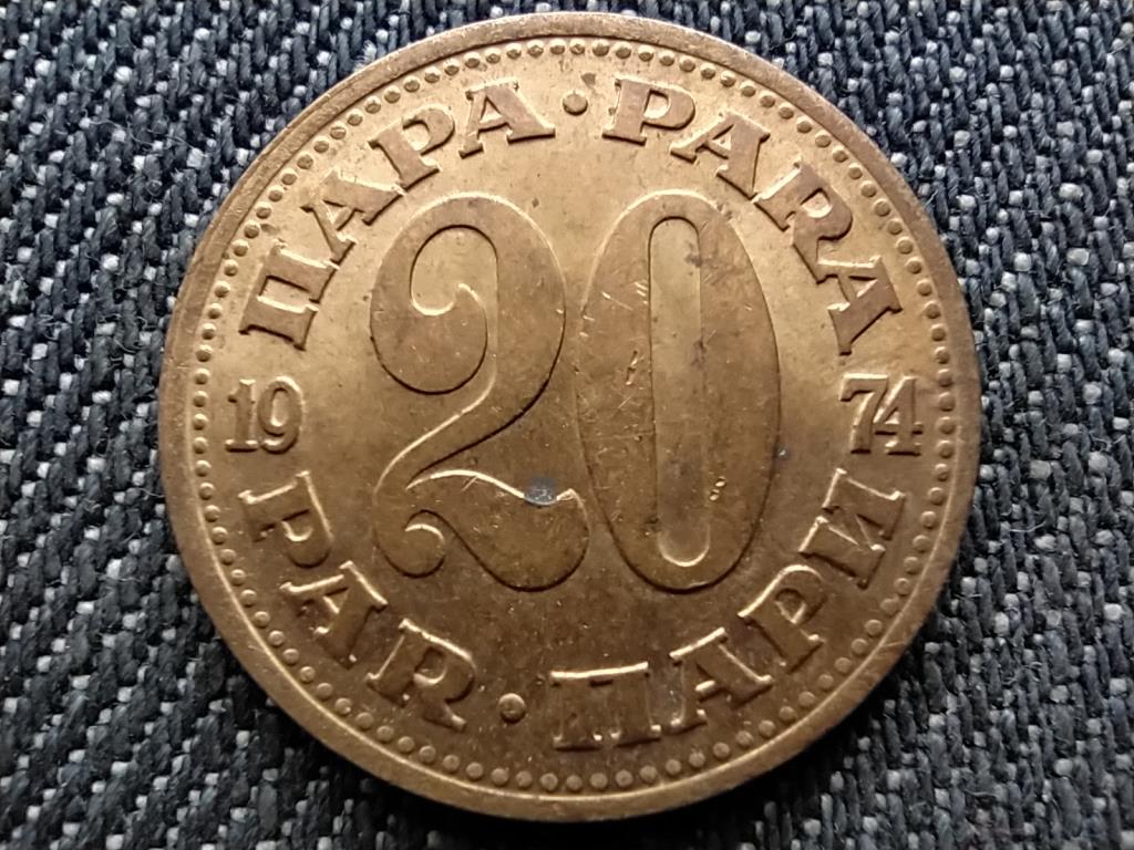 Jugoszl&aacute;via 20 Para 