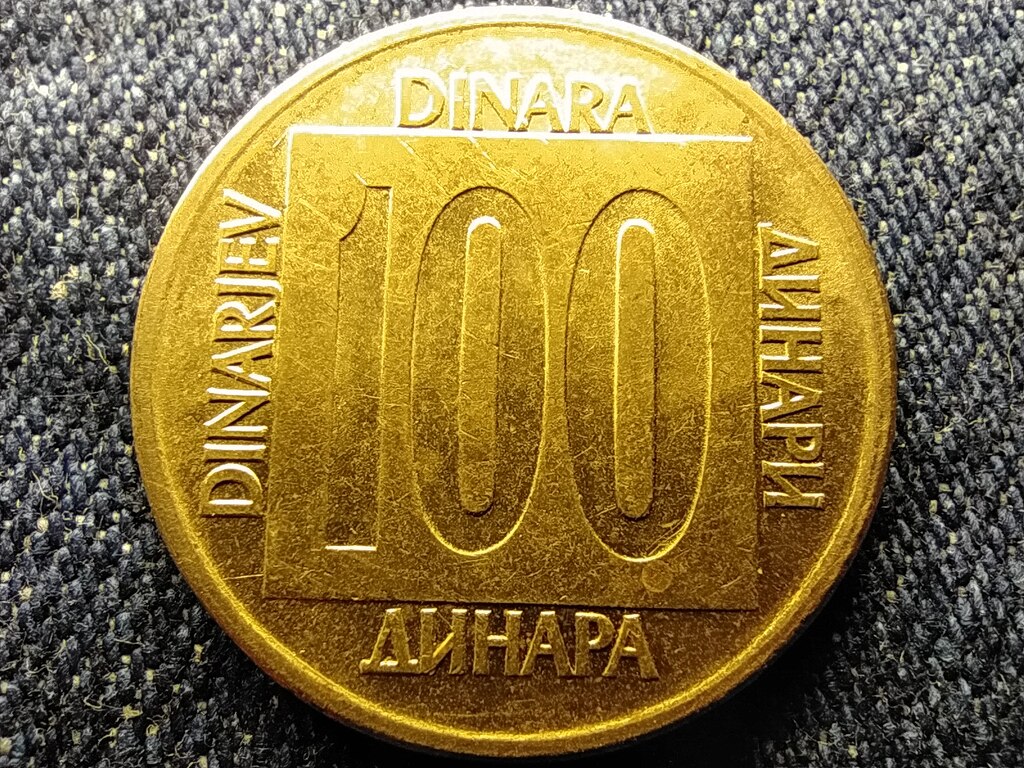 Jugoszl&aacute;via 100 D&iacute;n&aacute;r