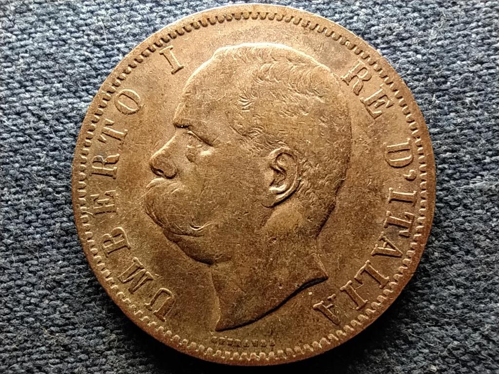 Olaszorsz&aacute;g I. Umbert&oacute; (1878-1900) 10 Centesimi