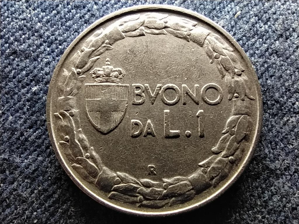 Olaszorsz&aacute;g III. Viktor Em&aacute;nuel (1900-1946) 1 L&iacute;ra