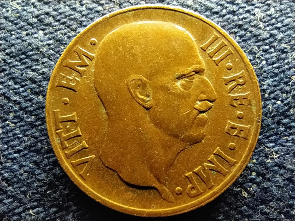 Olaszorsz&aacute;g III. Viktor Em&aacute;nuel (1900-1946) 5 Centesimi