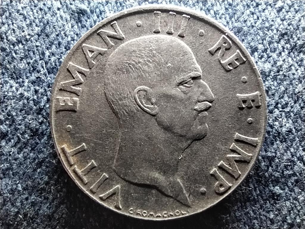 Olaszorsz&aacute;g III. Viktor Em&aacute;nuel (1900-1946) m&aacute;gneses 50 Centesimi