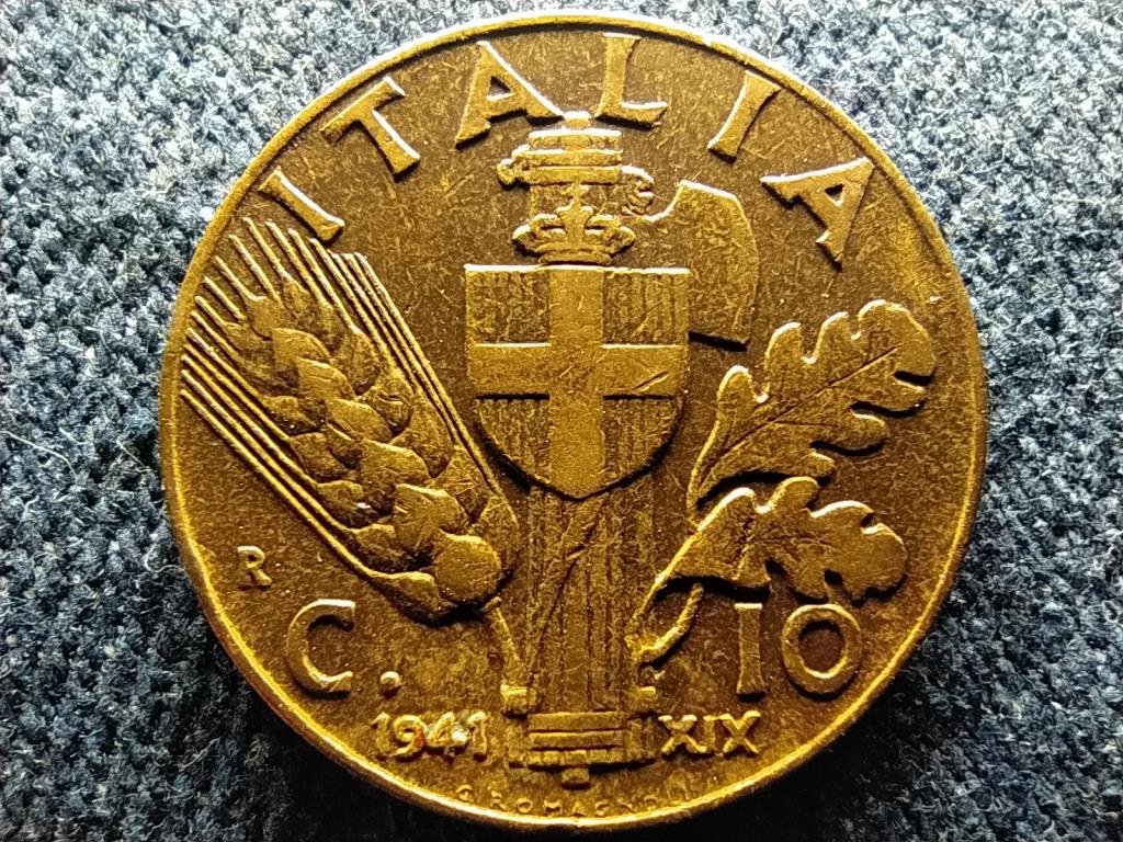 Olaszorsz&aacute;g III. Viktor Em&aacute;nuel (1900-1946) 10 Centesimi