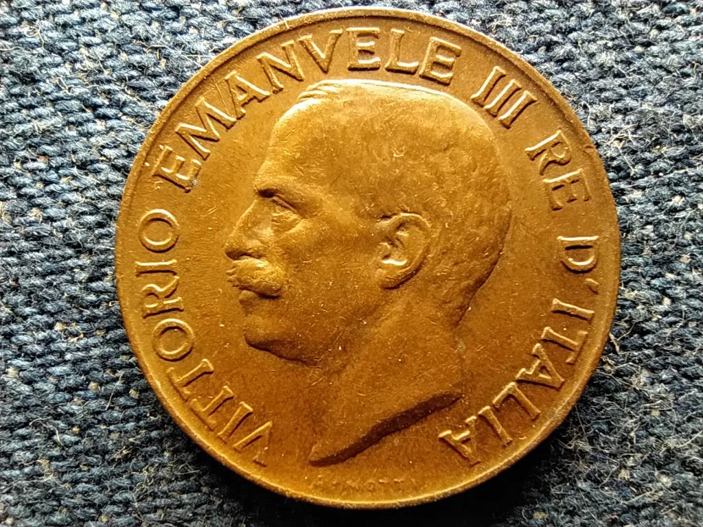 Olaszorsz&aacute;g III. Viktor Em&aacute;nuel (1900-1946) 5 Centesimi