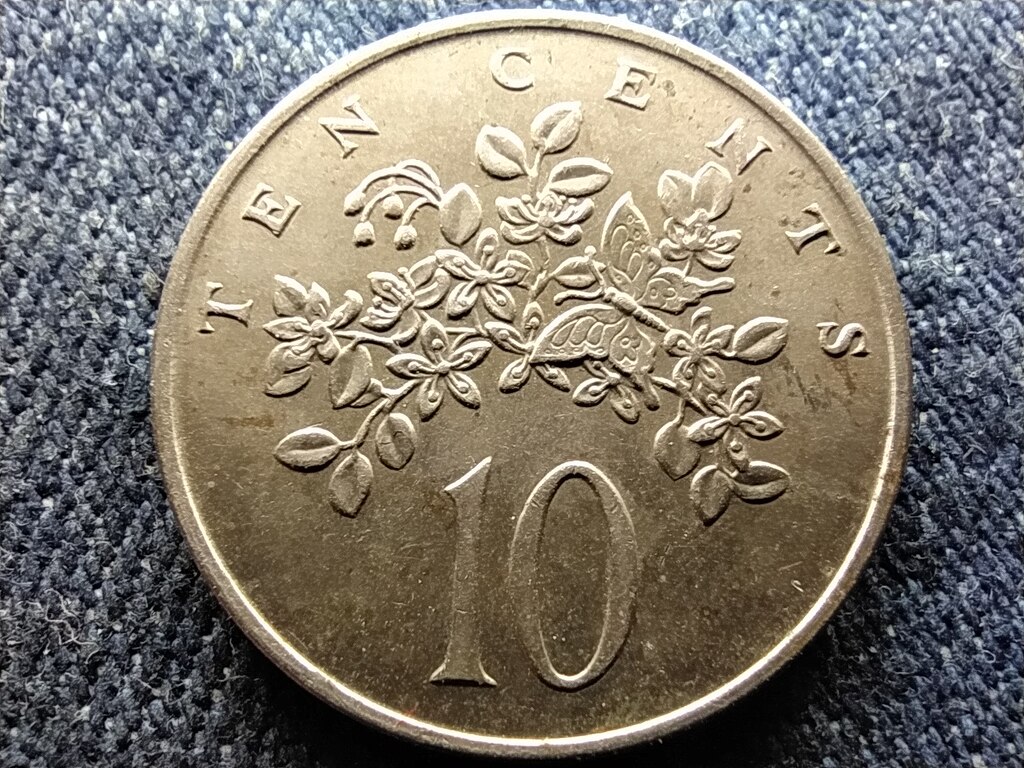 Jamaica II. Erzs&eacute;bet (1952-) 10 cent
