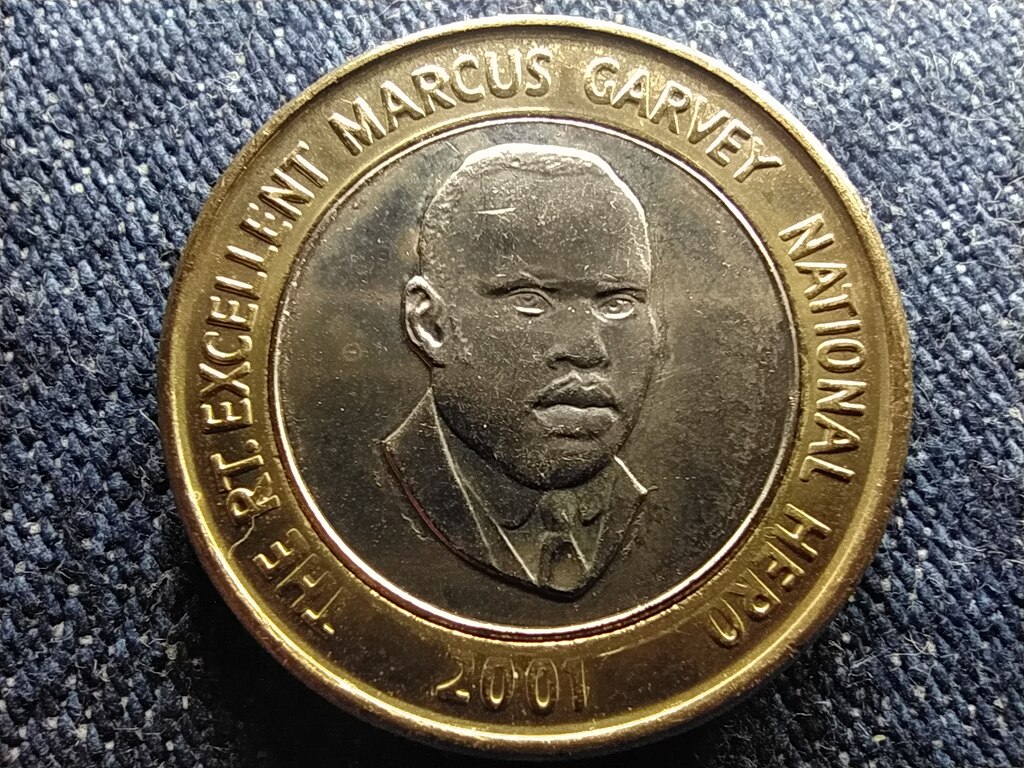 Jamaica II. Erzs&eacute;bet (1952-) Marcus Garvey 20 Doll&aacute;r