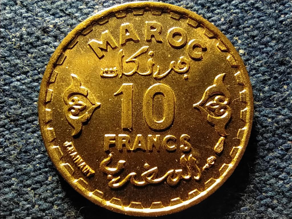 Marokk&oacute; V. Mohammed (1927-1961) 10 frank