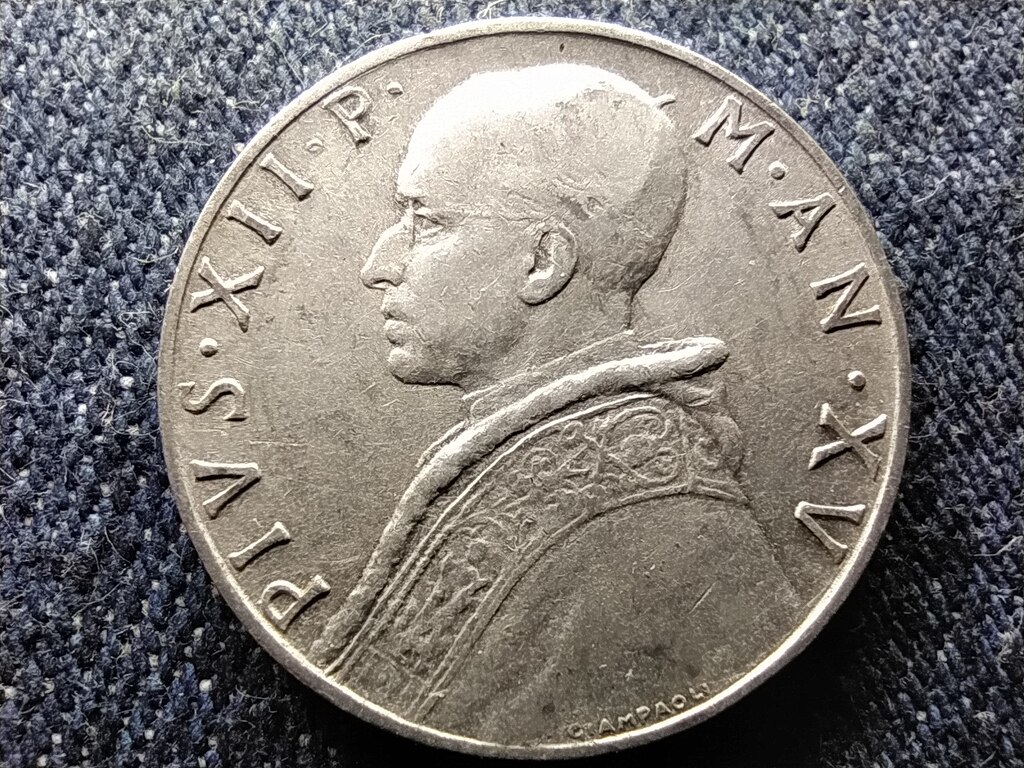 Vatik&aacute;n XII. Pius Prudentia 10 l&iacute;ra