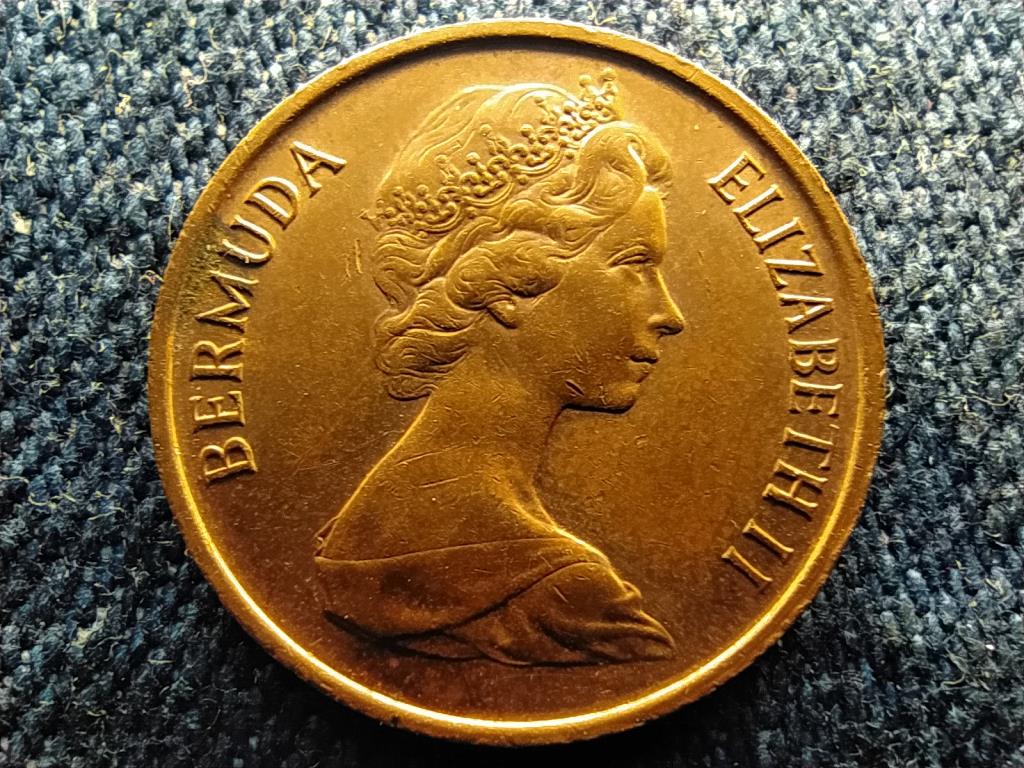 Bermuda II. Erzs&eacute;bet (1952-1961) 1 Cent