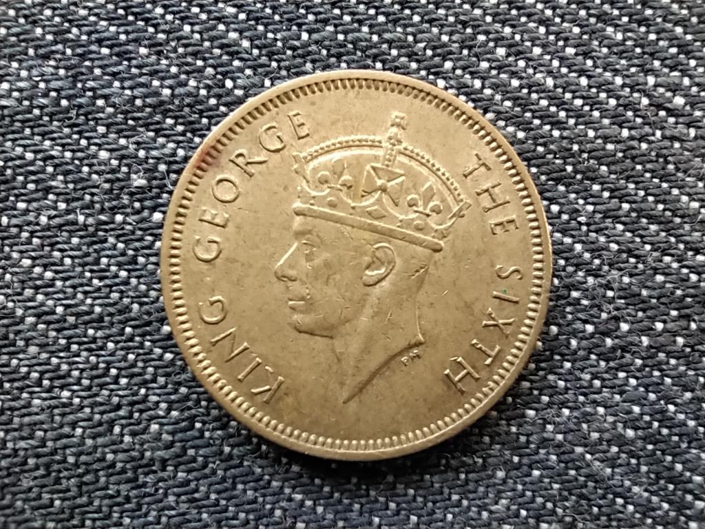 Hongkong VI. Gy&ouml;rgy 10 cent