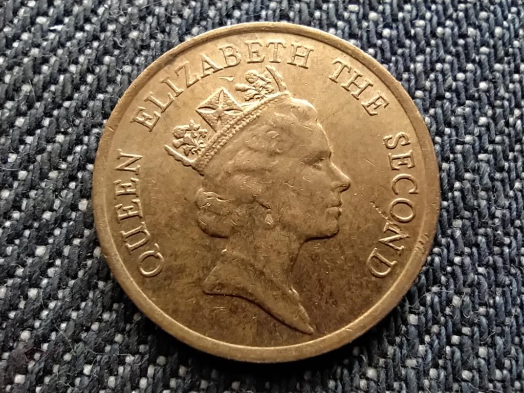 Hongkong II. Erzs&eacute;bet 10 cent