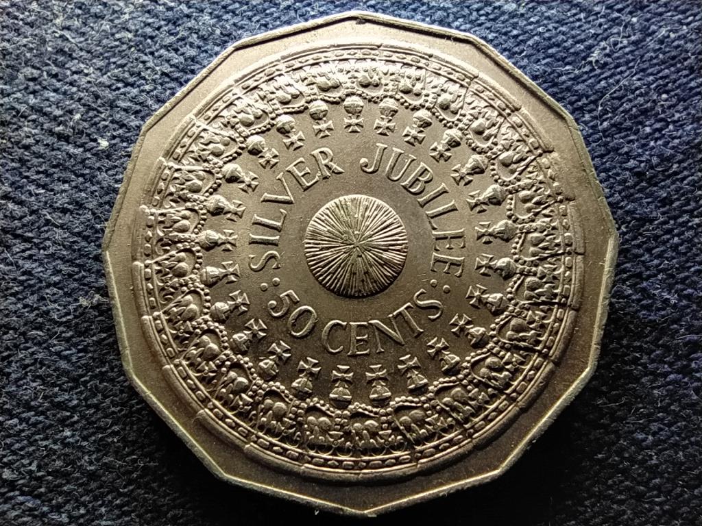 Ausztr&aacute;lia II. Erzs&eacute;bet uralkod&aacute;s&aacute;nak ez&uuml;st jubileuma 50 Cent