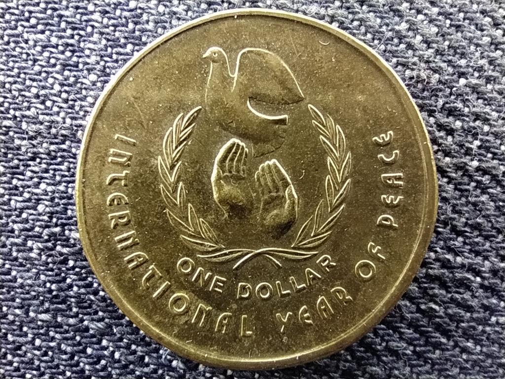 Ausztr&aacute;lia A b&eacute;ke nemzetk&ouml;zi &eacute;ve 1 Doll&aacute;r