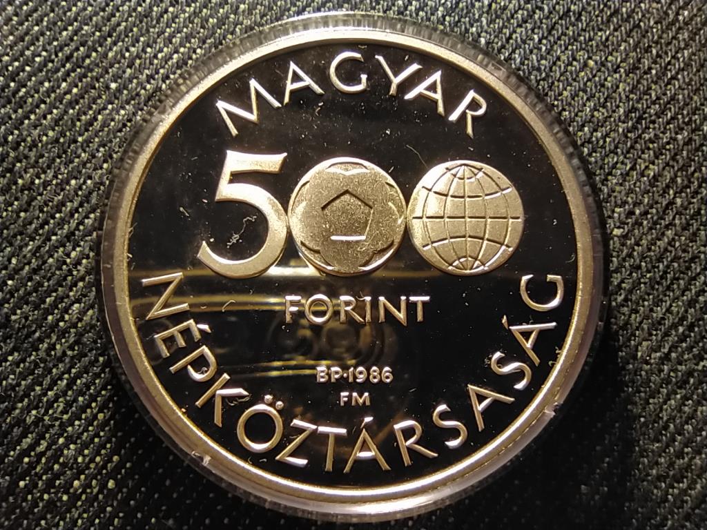 1986-os Labdar&uacute;g&oacute; VB Mexik&oacute; .640 ez&uuml;st 500 Forint