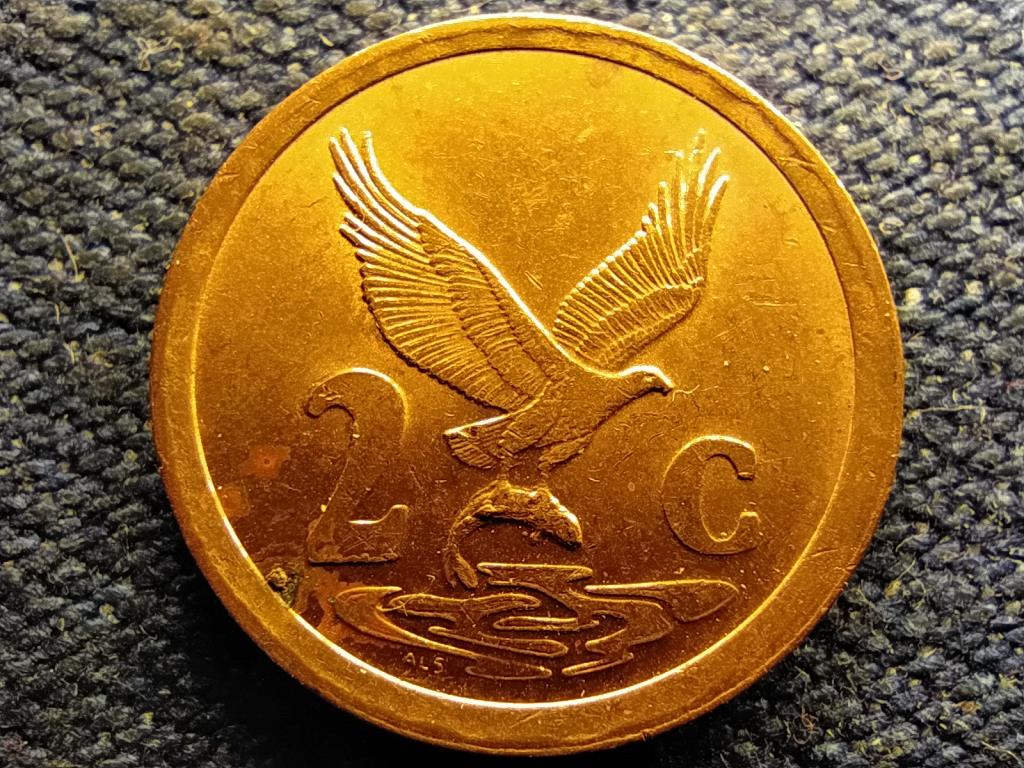 D&eacute;l-Afrikai K&ouml;zt&aacute;rsas&aacute;g Afurika Tshipembe 2 Cent