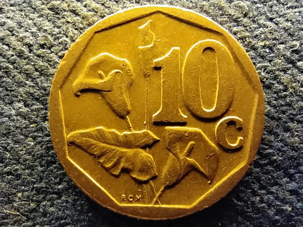 D&eacute;l-Afrikai K&ouml;zt&aacute;rsas&aacute;g Suid-Afrika 10 Cent